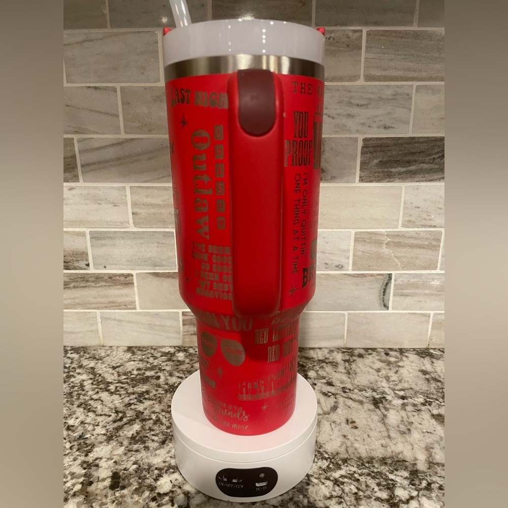 Morgan wallen laser engraved Stanley tumbler pick size color Valentines Day Gift - Picture 9 of 10